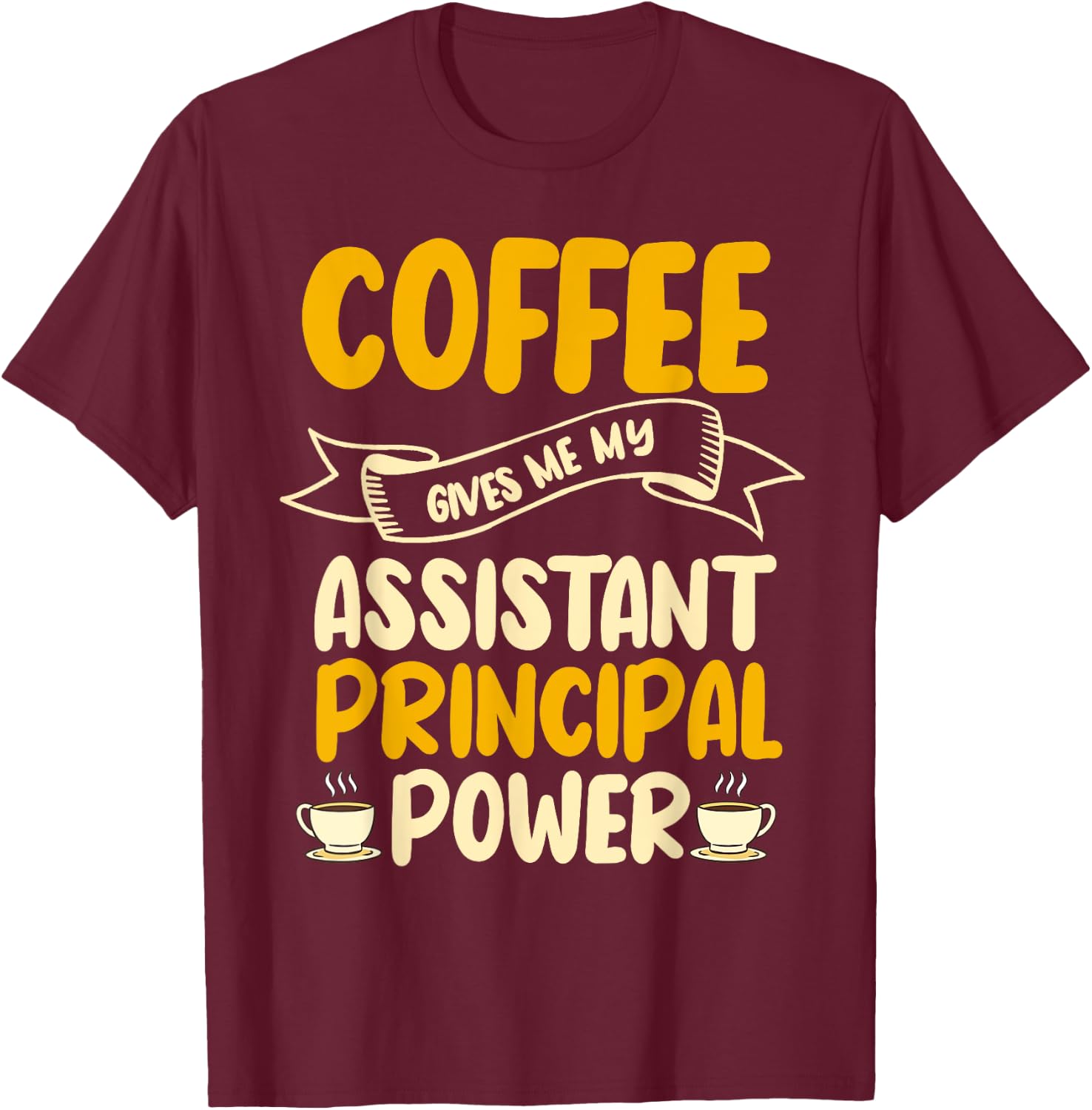Assistant Principal School Head Teacher Headmistress Women Kids T-Shirt - T-Shirt | Maroon