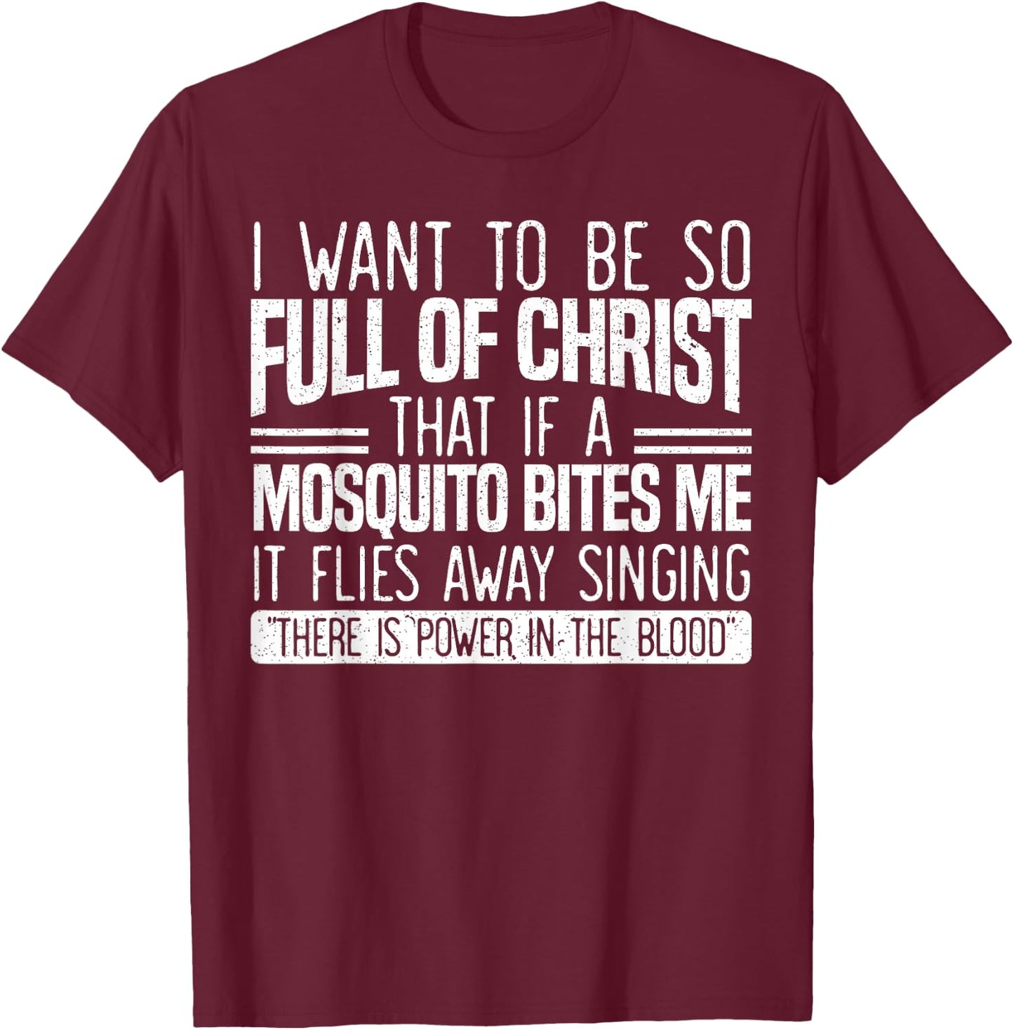 Funny Christian Religious Servant Of God Faithful Jesus T-Shirt - T-Shirt | Maroon