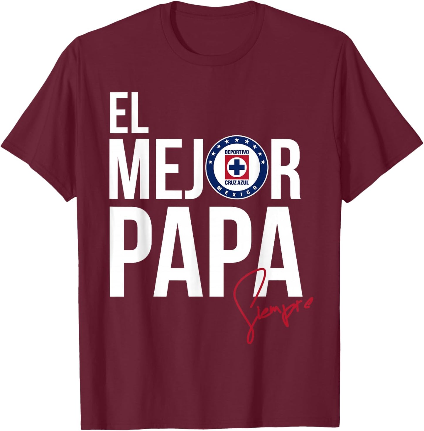 Cruz Azul Sports Articles Collection This Father's Day! T-Shirt - T-Shirt | Maroon