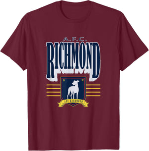 Ted Lasso AFC Richmond Logo & Emblem T-Shirt - T-Shirt | Maroon