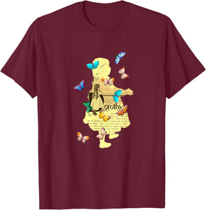 Dorothy Gale Wizard of Oz, Vintage Fairy Tale Book Art Style T-Shirt - T-Shirt | Maroon