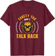 Yakety Yak Don't Talk Back Cool Yak Herding Humor Yak Farmer T-Shirt - T-Shirt | Maroon
