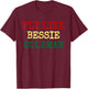 Black History Month T Shirt Bessie Coleman Pilot Gift T-Shirt - T-Shirt | Maroon
