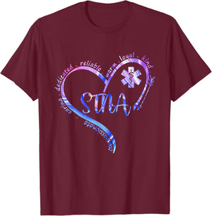 STNA Compassionate State Tested Nursing Assistant NURSE DAY T-Shirt - T-Shirt | Maroon