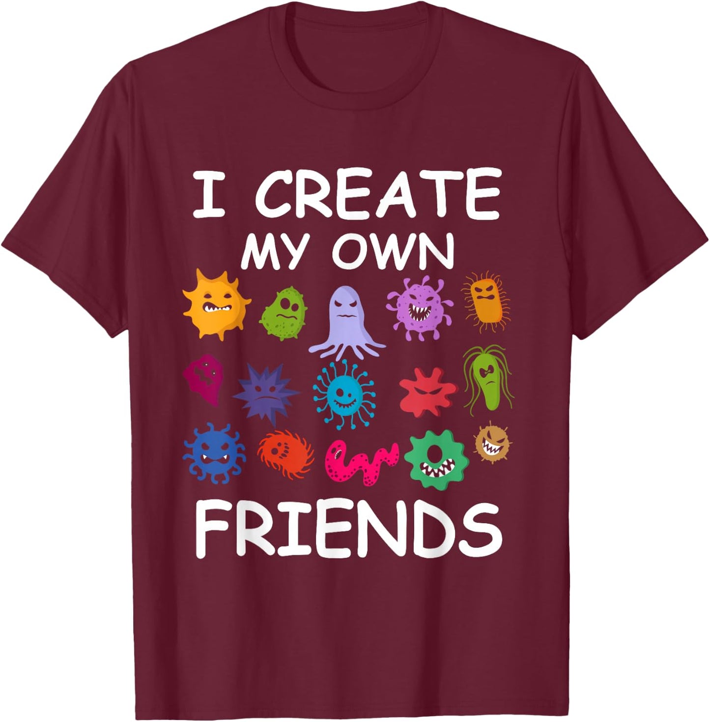 Microbiologist Molecular Biologist microbiology lab T-Shirt - T-Shirt | Maroon