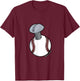 Screwball T-Shirt - T-Shirt | Maroon