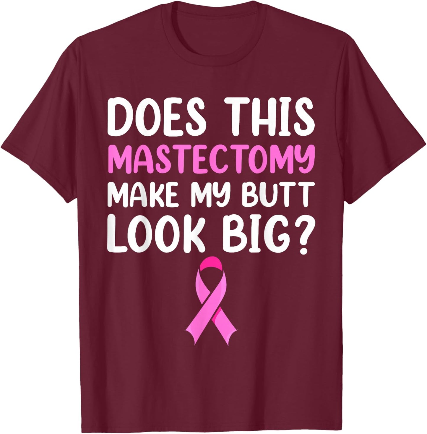 Mastectomy Survivor Recovery Apparel Breast Cancer Women T-Shirt - T-Shirt | Maroon