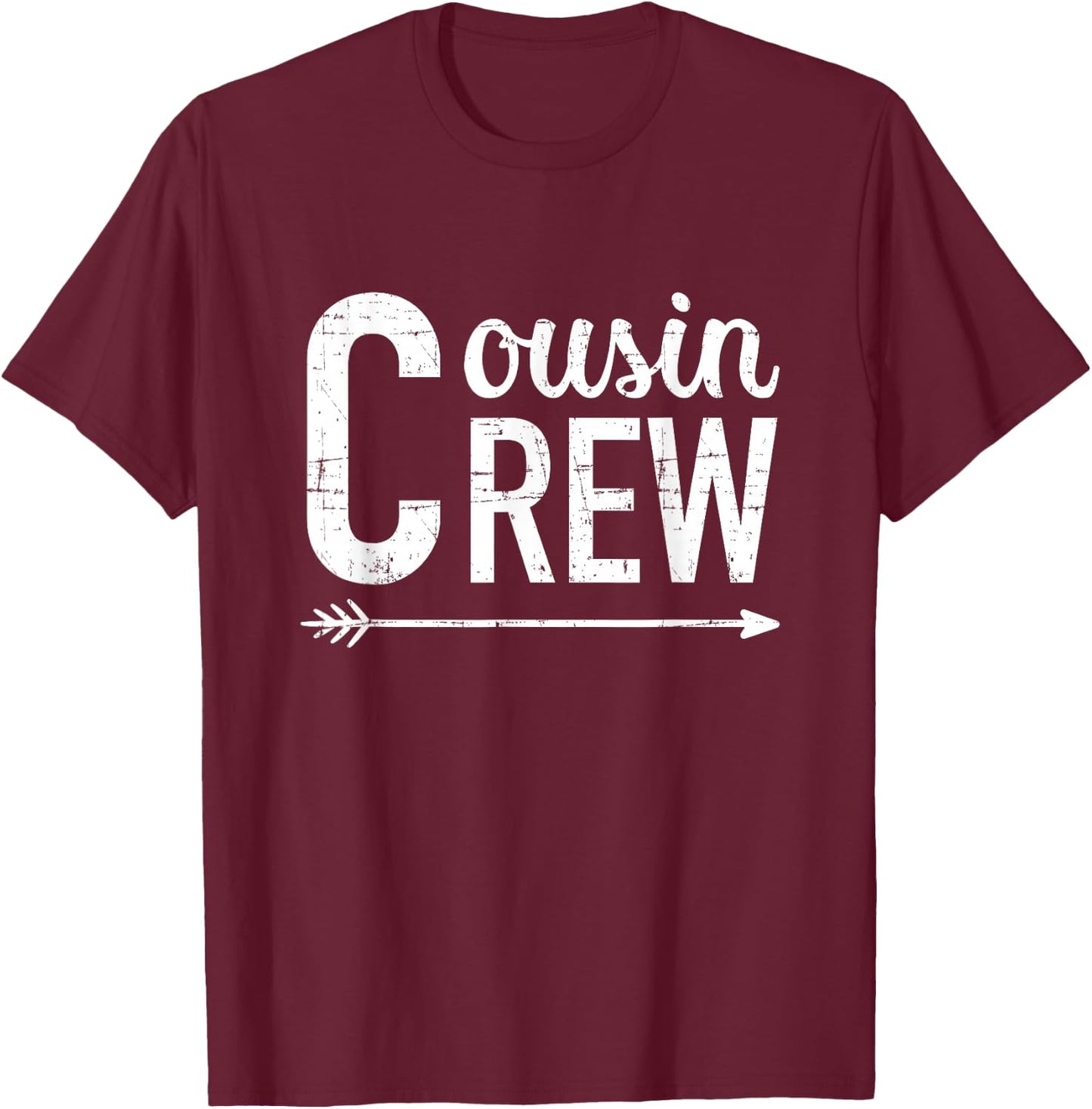 Cousin crew T-Shirt - T-Shirt | Maroon