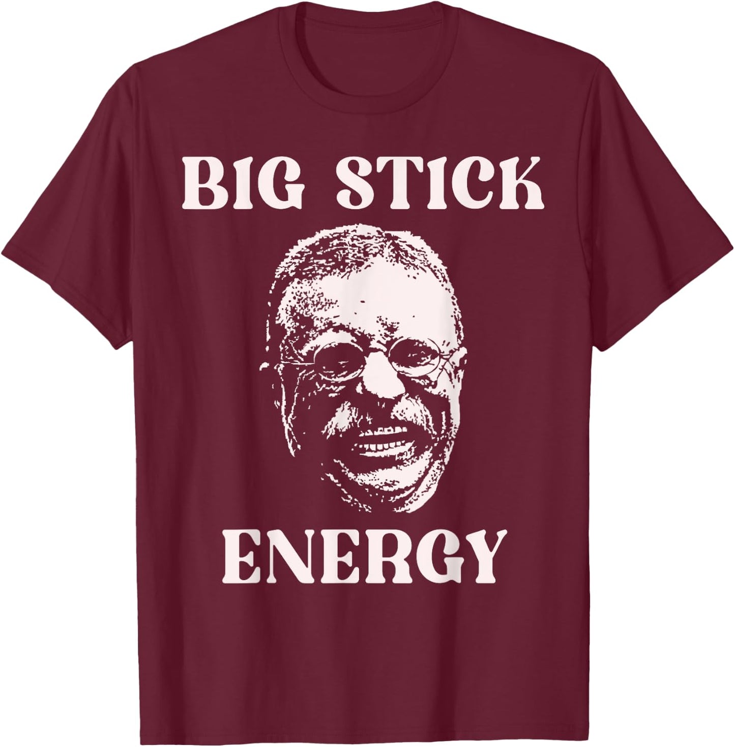 Theodore Roosevelt T-Shirt - T-Shirt | Maroon