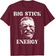 Theodore Roosevelt T-Shirt - T-Shirt | Maroon