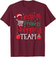 Christmas Presents Shopping Team T-Shirt - T-Shirt | Maroon