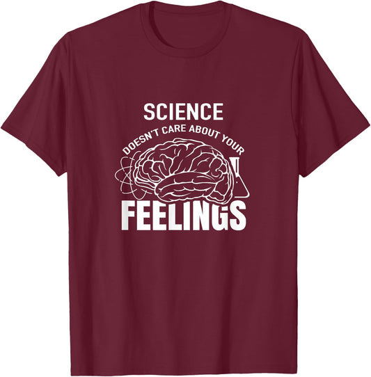 Science Lover Scientist Sciences Teacher T-Shirt - T-Shirt | Maroon