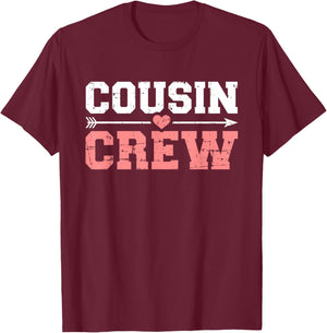 Cousin Crew T-Shirt - T-Shirt | Maroon