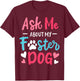 Grooming Dog T-Shirt - T-Shirt | Maroon