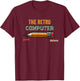 Retro Old-School Computer Pencil Funny Tech Teacher Gift T-Shirt - T-Shirt | Maroon