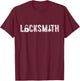 Lock Picking Lock Picker Locksmithing Lock Key Locksmith T-Shirt - T-Shirt | Maroon