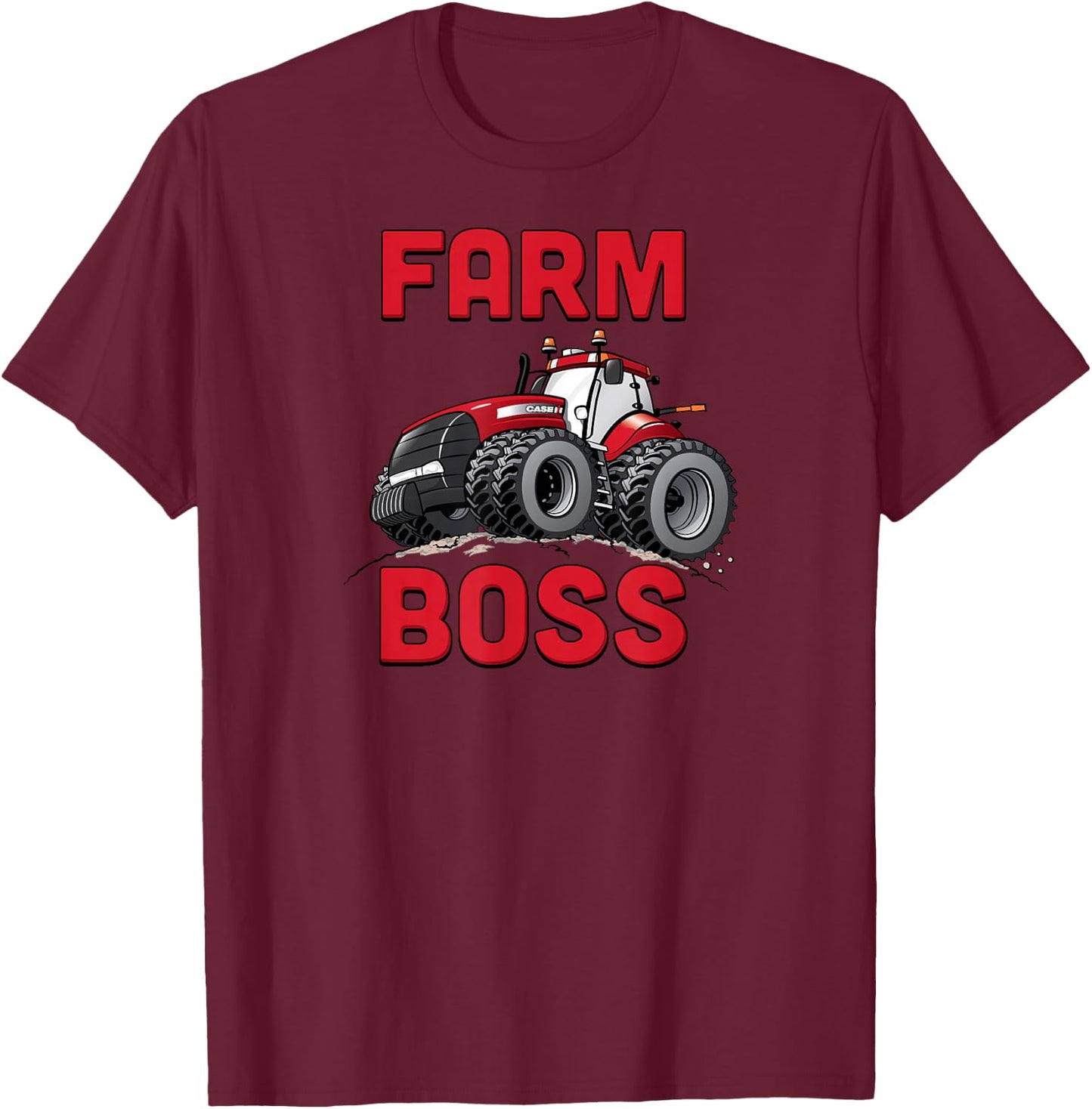 CASE IH - Farm Boss T-Shirt - T-Shirt | Maroon