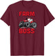 CASE IH - Farm Boss T-Shirt - T-Shirt | Maroon