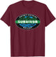 Survivor Borneo T-Shirt - T-Shirt | Maroon