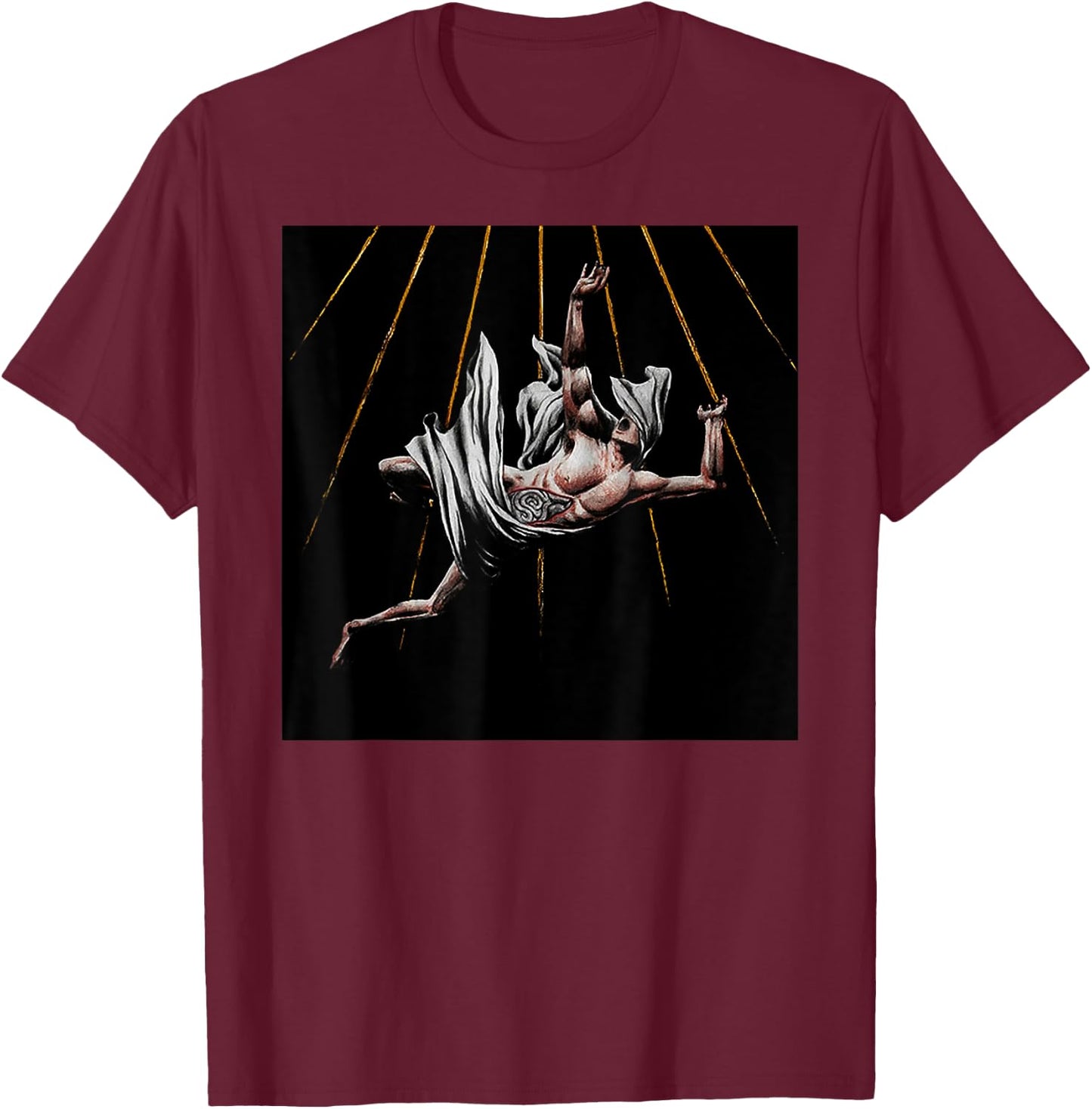 Deathspell Omega T-Shirt - T-Shirt | Maroon
