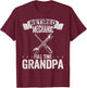 Retired Mechanic Full Time Grandpa Funny Mechanic T-Shirt - T-Shirt | Maroon