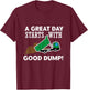 Truck Driver Tipper Driver Professional Driver Tipper T-Shirt - T-Shirt | Maroon