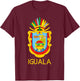 Iguala Guerrero Estado De Mexico Escudo Eagle Aguila T-Shirt - T-Shirt | Maroon