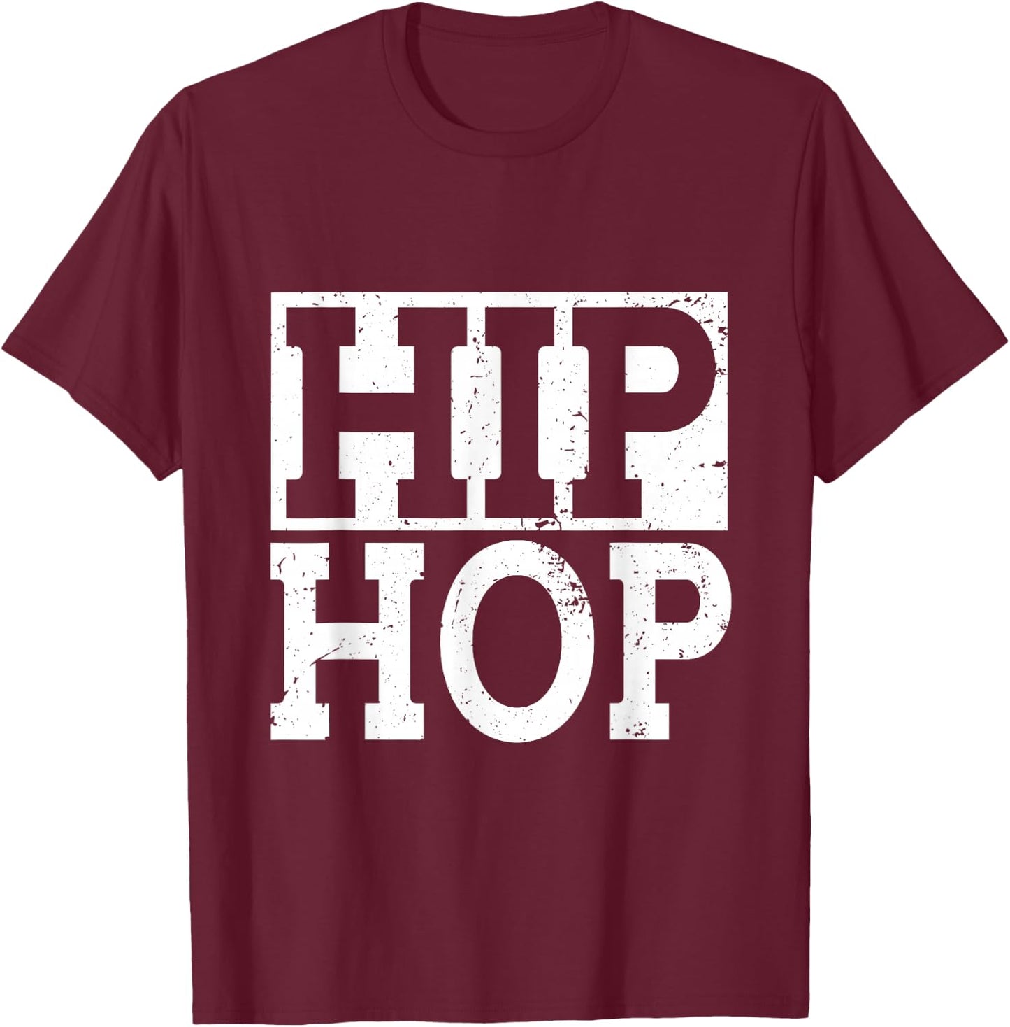 Hip Hop Old School Rap Trap Music T-Shirt - T-Shirt | Maroon