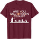 Halloween Are you Fall-o-ween Jesus T-Shirt - T-Shirt | Maroon