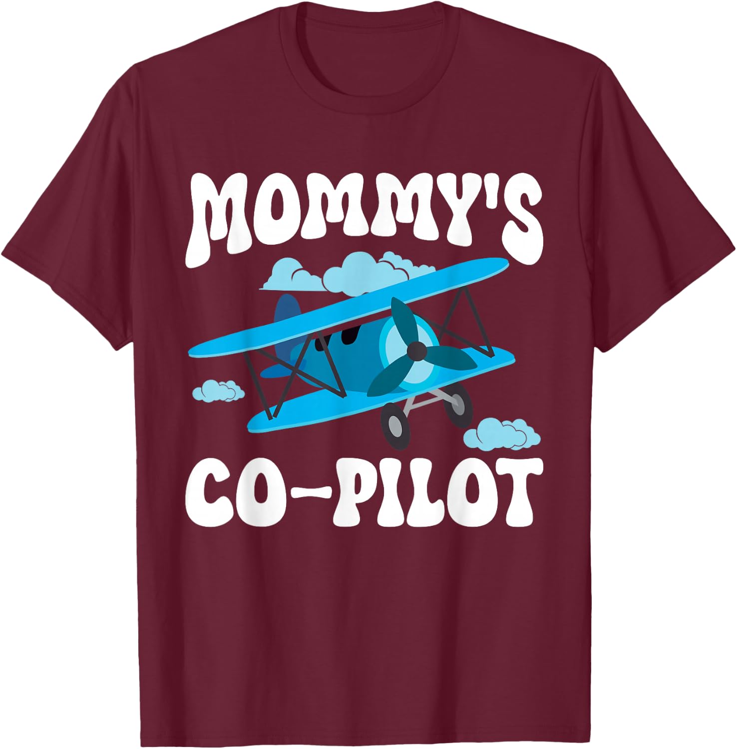 Aeroplane Pilot Mother Pilots T-Shirt - T-Shirt | Maroon