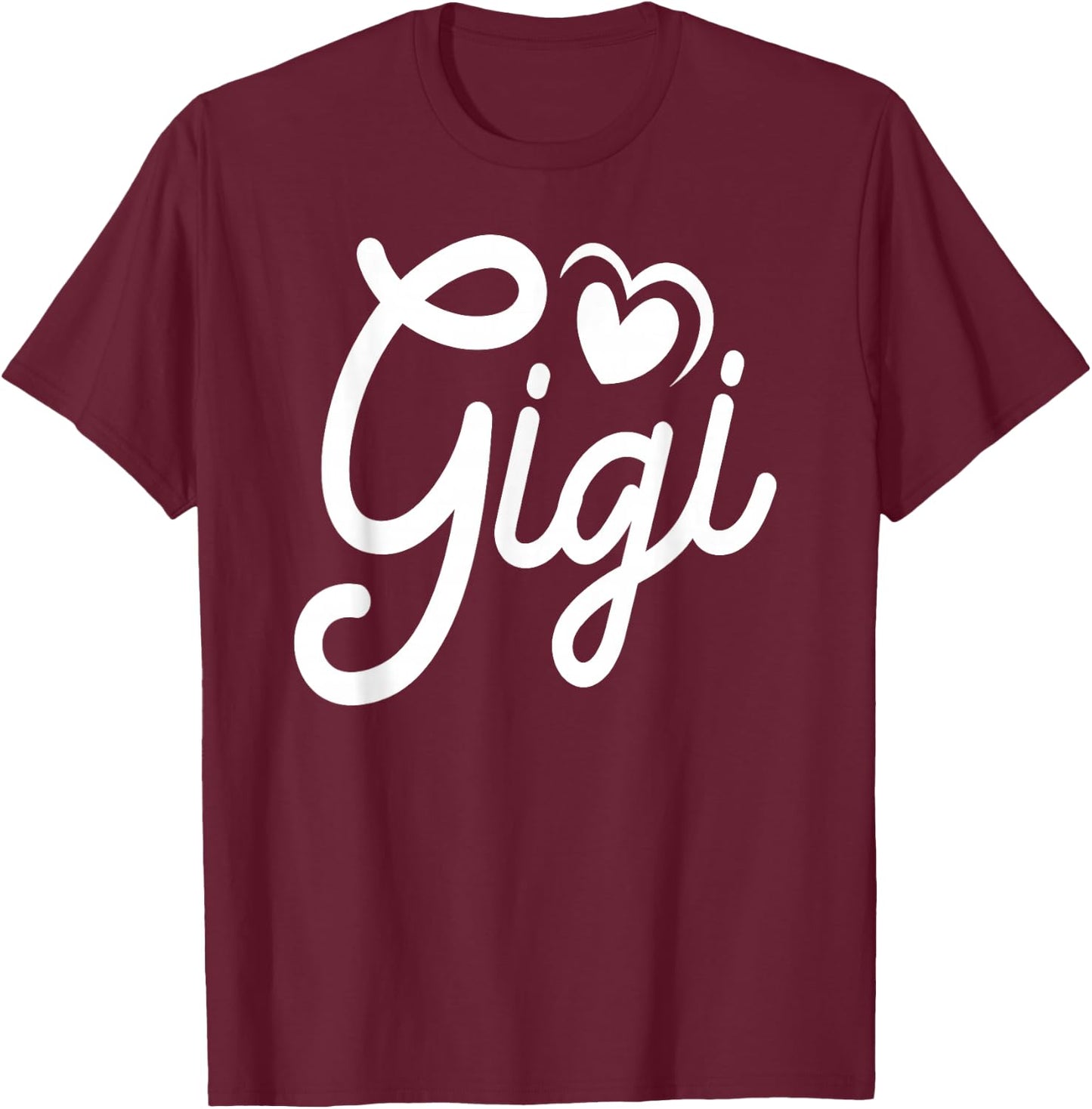 Gigi Gifts from Grandchildren Gigi Shirts Gigi T-Shirt - T-Shirt | Maroon
