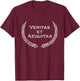 Veritas et Aequitas - Latin Saying - Latin T-Shirt - T-Shirt | Maroon