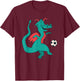 Soccer Dragon T-Shirt - T-Shirt | Maroon