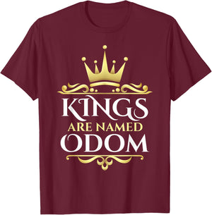 Kings Are Named Odom T-Shirt - T-Shirt | Maroon