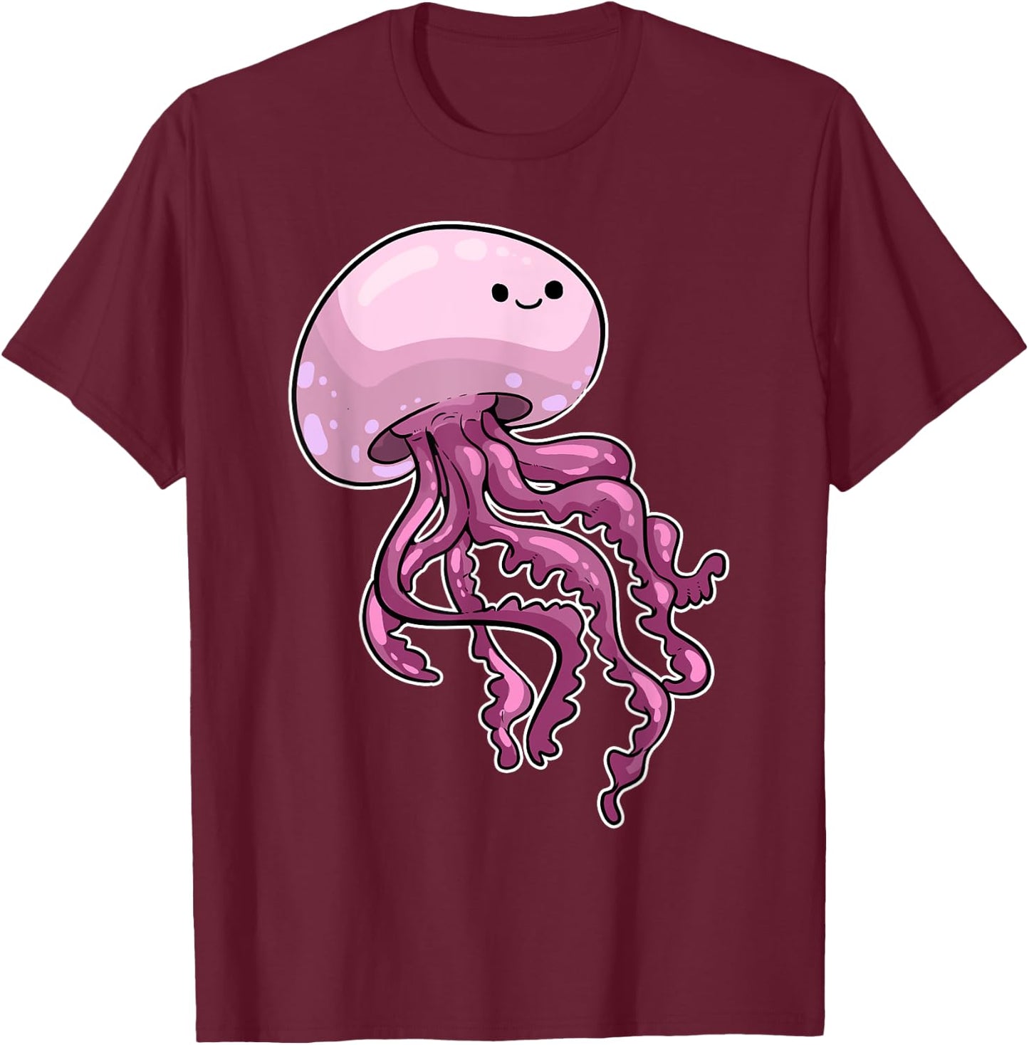 Jellyfish T Shirt Costume Men Kids Women Girls T-Shirt - T-Shirt | Maroon