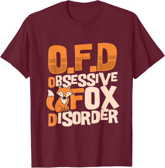Fox Gifts for Fox Lovers Women Vintage Red Foxes Smart Kids T-Shirt - T-Shirt | Maroon
