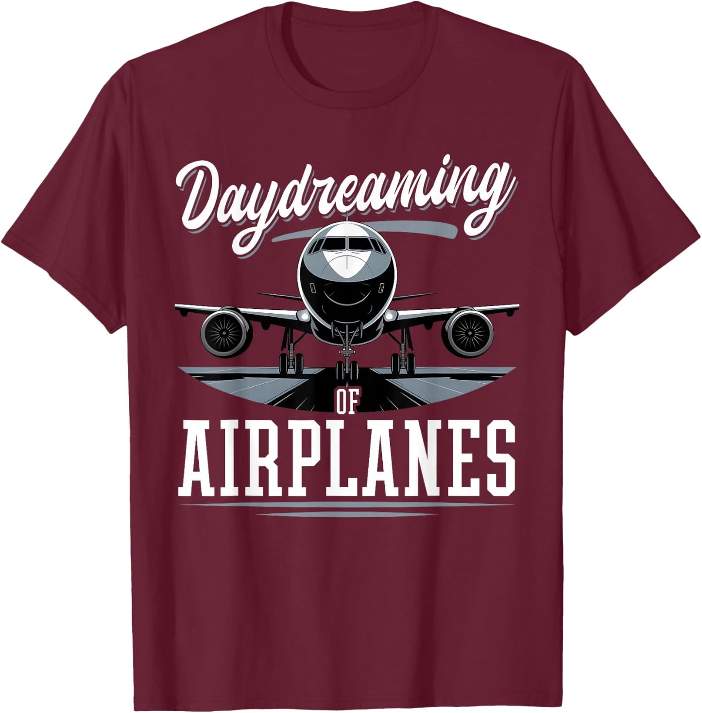 Airplane Kids Travel Pilot Toddler T-Shirt - T-Shirt | Maroon
