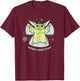 Star Wars The Mandalorian Grogu Galaxy's Greetings Holiday T-Shirt - T-Shirt | Maroon
