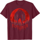Mothman Full Moon! Cool Cryptid Women, Kids Mothman T-Shirt - T-Shirt | Maroon