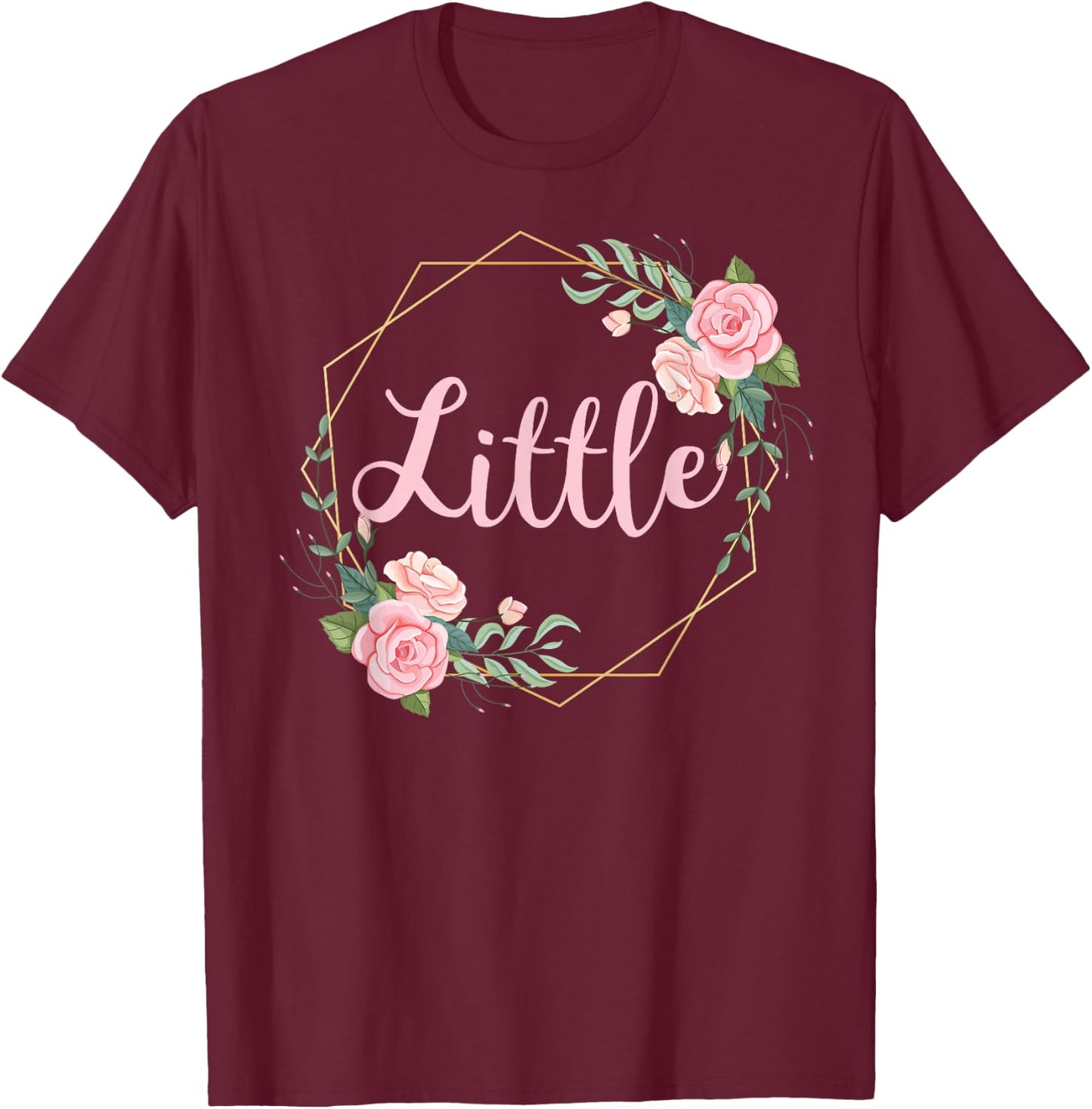 Little Reveal Sorority Sister Big Little Week Pledge Alumnae T-Shirt - T-Shirt | Maroon