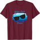 Yelapa Beach Mexico Souvenir Nautical Surfer Graphic T-Shirt - T-Shirt | Maroon
