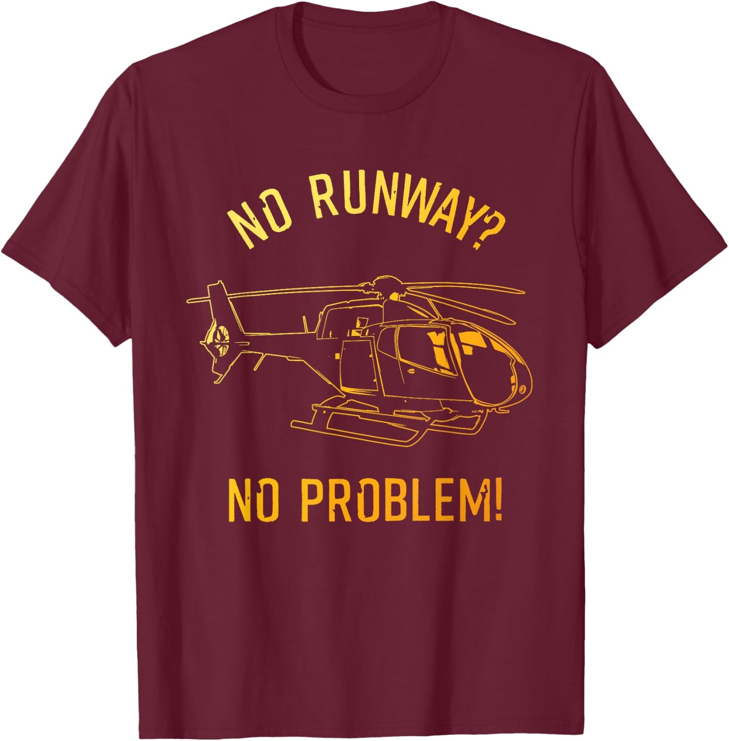 Helicopter Pilot Art Women Aviation Chopper Pilots T-Shirt - T-Shirt | Maroon