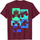 Monster Truck Boys Kids T-Shirt - T-Shirt | Maroon
