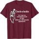 Funny Chiropractor Definition Chiropractic T-Shirt - T-Shirt | Maroon