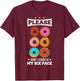 Please Don't Stare At My Six Pack Donut T-Shirt - T-Shirt | Maroon
