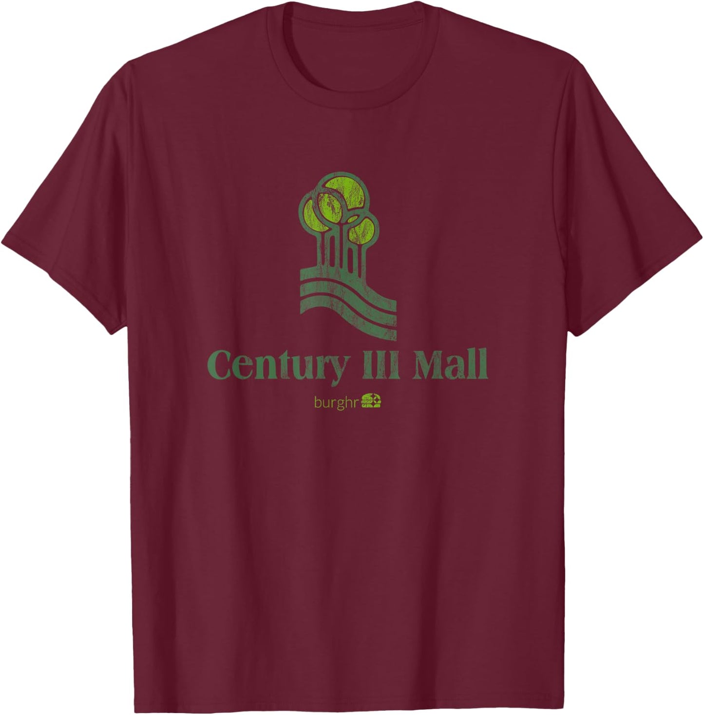 Century III Mall T-Shirt - T-Shirt | Maroon
