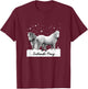 Icelandic Ponies Iceland Pony Horse Lovers Snow Design T-Shirt - T-Shirt | Maroon