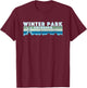 Winter Prk Ski T Shirt / Retro Vintage Winter Park, CO Shirt T-Shirt - T-Shirt | Maroon
