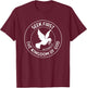 Matthew 6:33 Seek First the Kingdom of God - Christian Quote T-Shirt - T-Shirt | Maroon