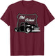 Vintage Truck, Vintage Muscle, Lowrider,Men's Lowrider Truck T-Shirt - T-Shirt | Maroon